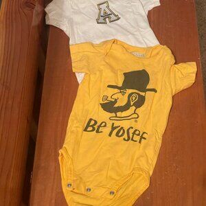 Appalachain State Baby Starter Pack size 6-12 months